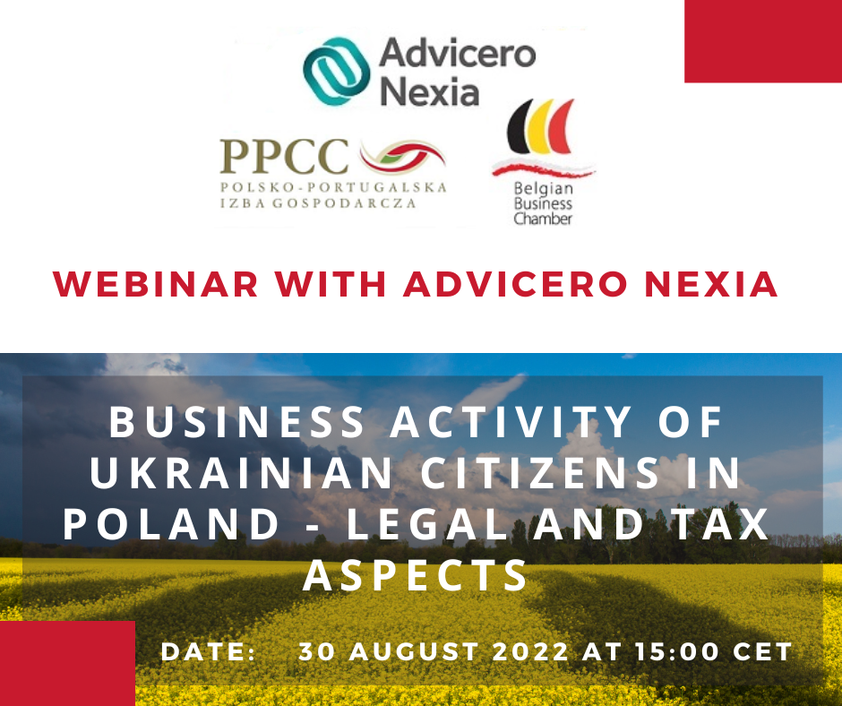 Business activity of Ukrainian citizens in Poland - legal and tax aspects