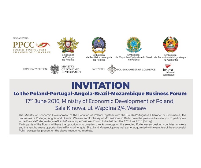 Forum "Poland-Portugal-Angola-Brazil-Mozambique" *17.06.2016*