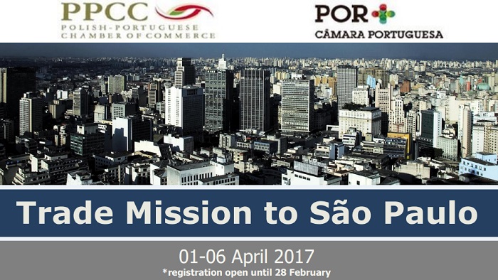 PPCC Misja Gospodarcza do São Paulo *01-06.04.2017*