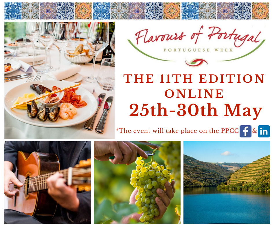Invitation for the “Flavours of Portugal 2020” online