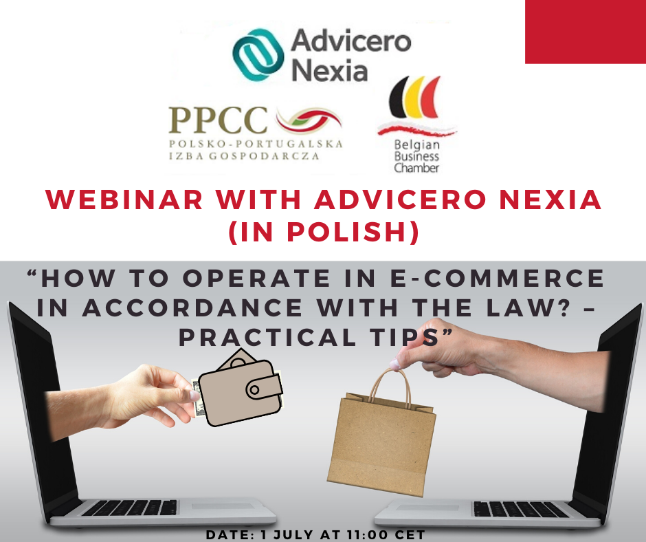Webinar “How to operate in e-commerce in accordance with the law? - practical tips”