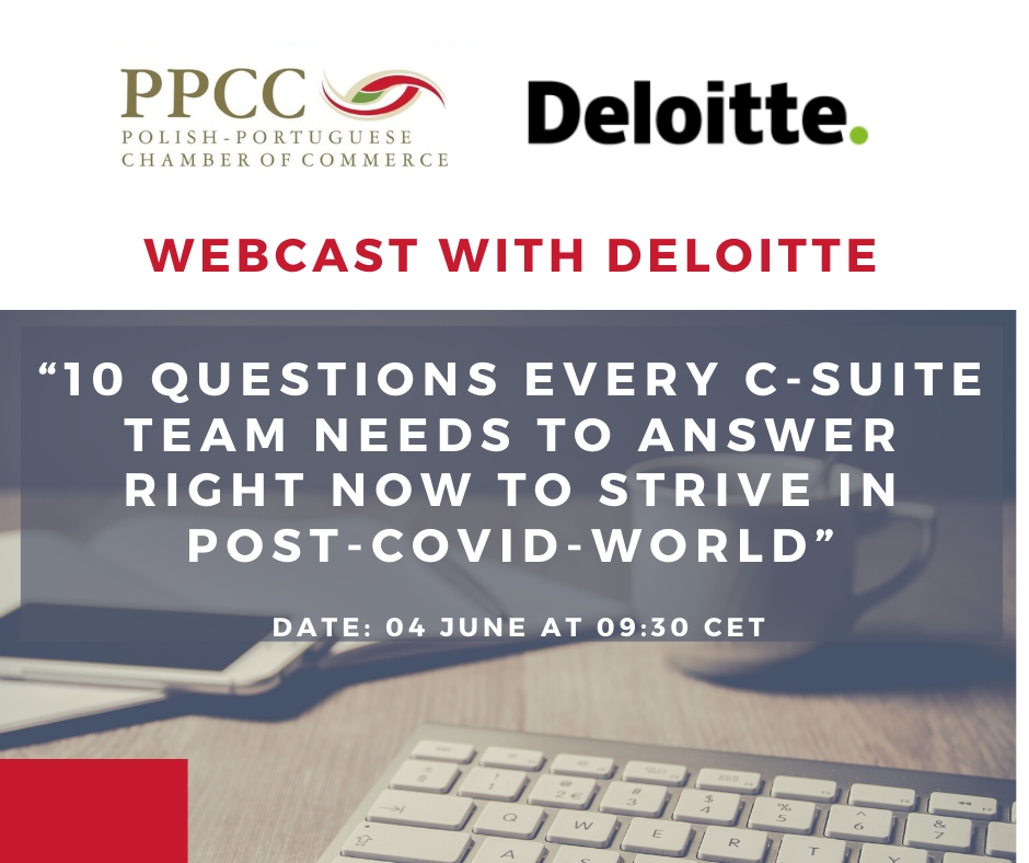 WEBCAST: “10 questions every C-suite team needs to answer right now to strive in post-COVID-world”