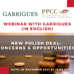 „New Polish Deal: concerns & opportunities” Garrigues webinar, November 29, 3 p.m.