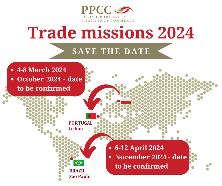 Save the date: PPCC Trade Missions 2024 (Portugal & Brazil)