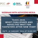 Webinar: Taxes 2024. What challenges and novelties wait for taxpayers after New Year?