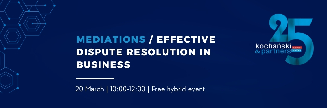 Mediation - effective dispute resolution in business